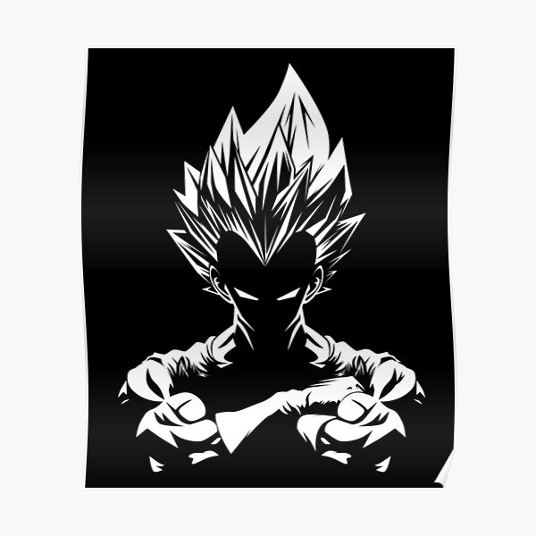 Vegeta Dragon Ball Super Poster For Sale By Designer Louiti Redbubble 5289