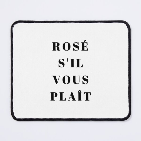 Item preview, Rosé Sil Vous Plaît designed and sold by Magic Love Art Print.