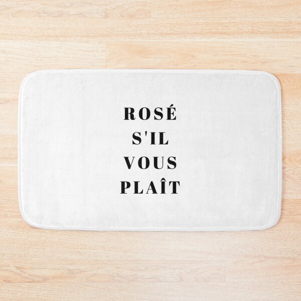 Item preview, Rosé Sil Vous Plaît designed and sold by Magic Love Art Print.
