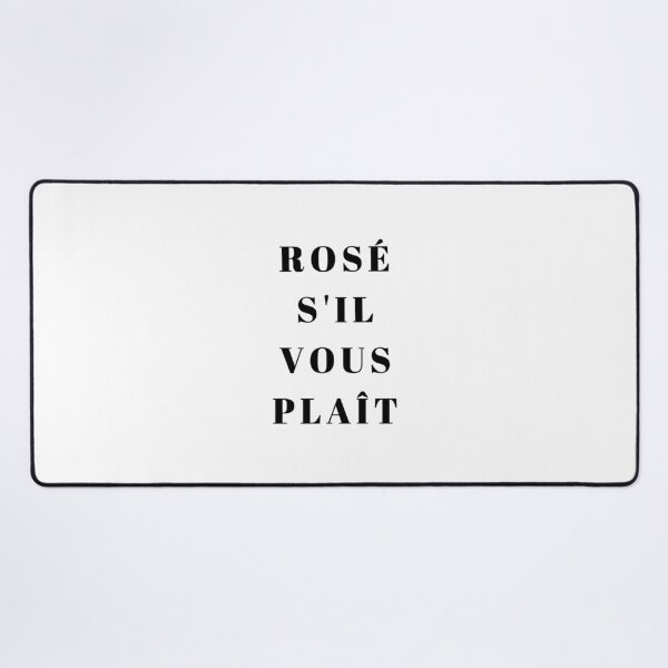 Item preview, Rosé Sil Vous Plaît designed and sold by Magic Love Art Print.