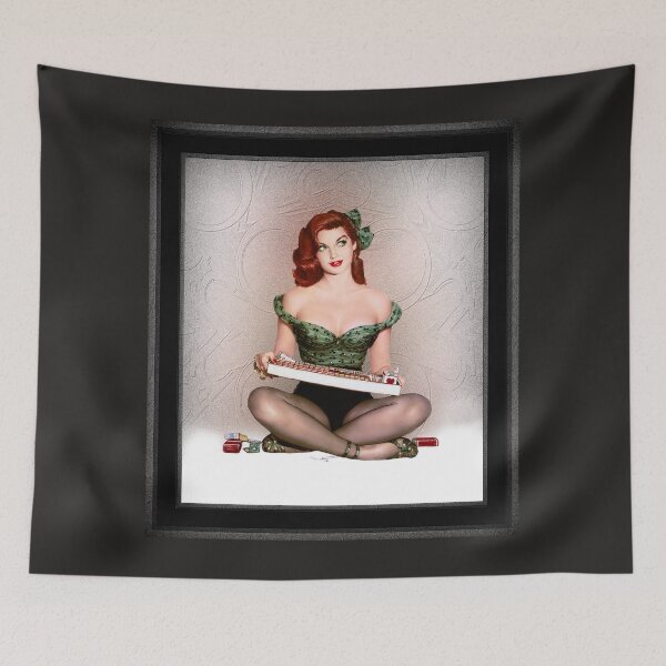 Item preview, Cigarette Girl by Al Moore Remastered Xzendor7 Classic Old Masters Reproductions designed and sold by Xzendor7 Digital Art Creations.