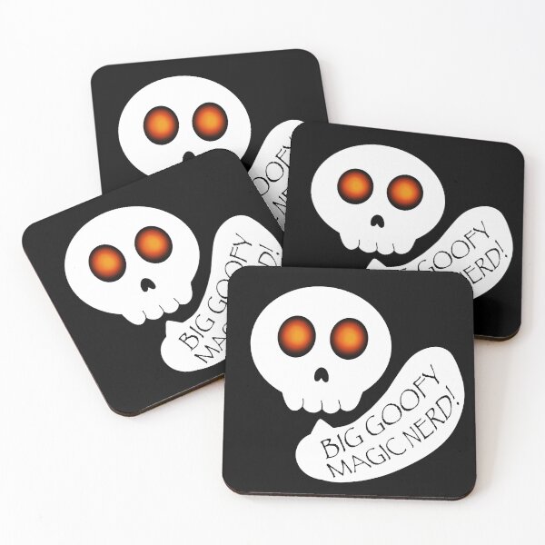 Item preview, Bob The Skull - Big Goofy Magic Nerd designed and sold by Cosmic Cutenesss.