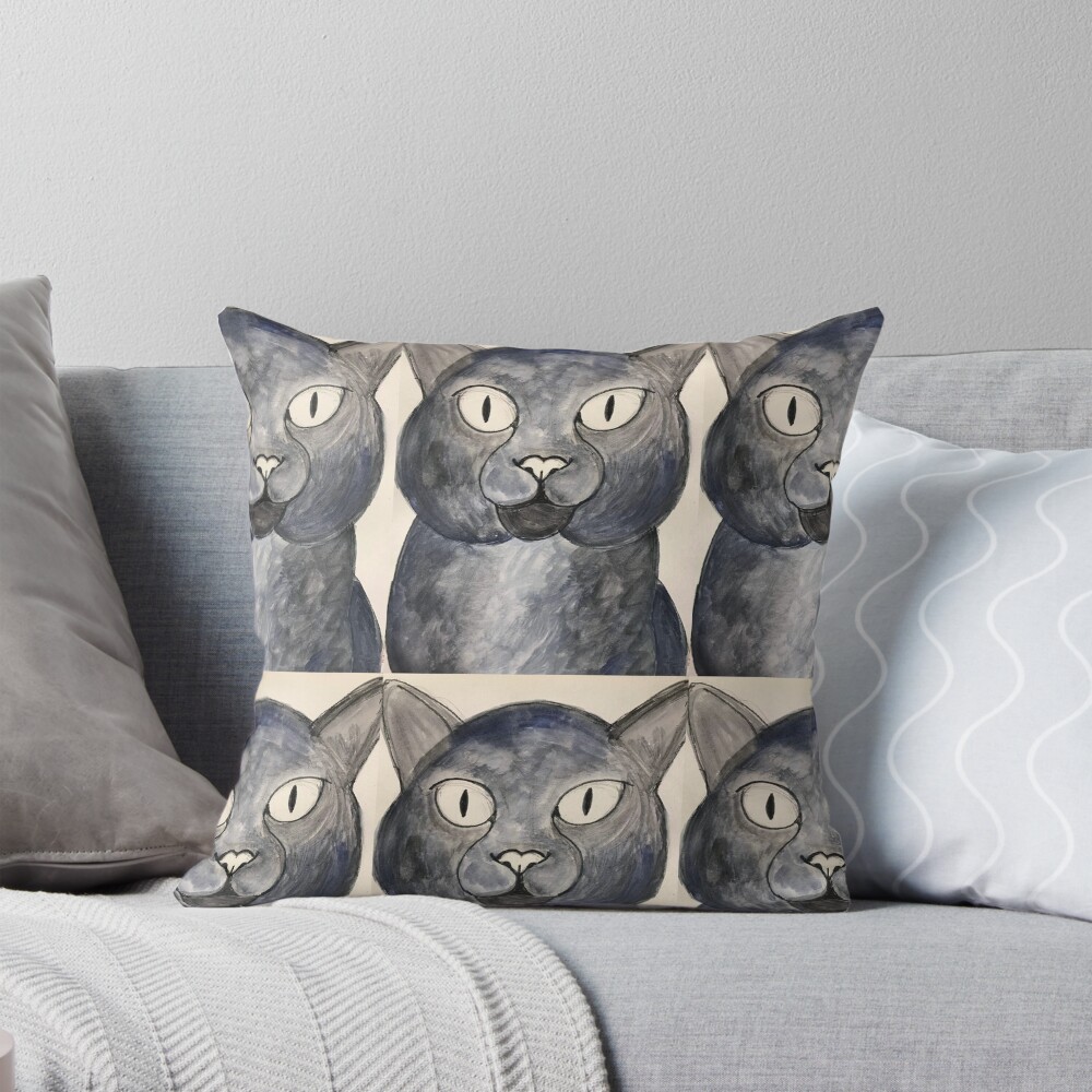 Item preview, Throw Pillow designed and sold by RuthlauraMiller.