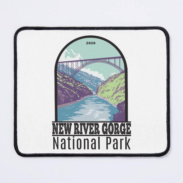 Item preview, New River Gorge National Park West Virginia Bridge designed and sold by KrisSidDesigns.