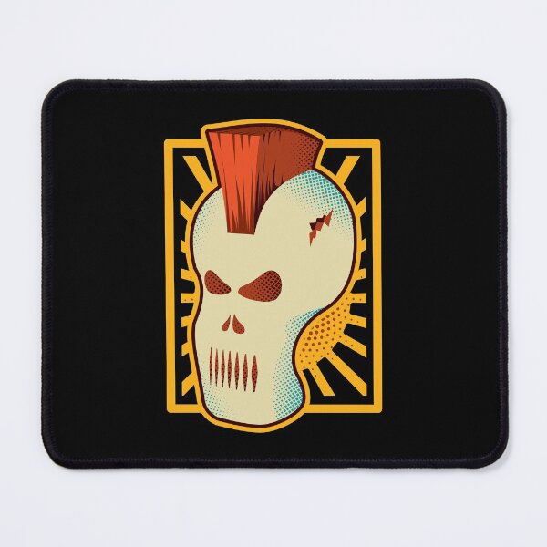 Item preview, Retro Mohawk Skull | Skull Mask designed and sold by DKdesigns27.