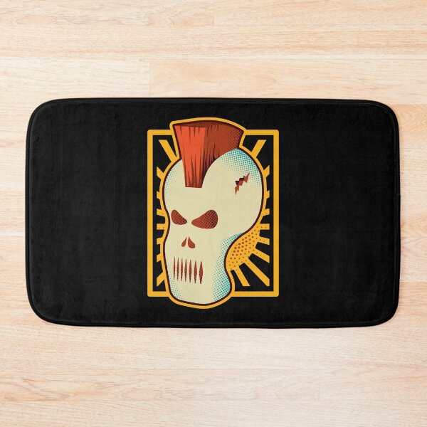 Item preview, Retro Mohawk Skull | Skull Mask designed and sold by DKdesigns27.