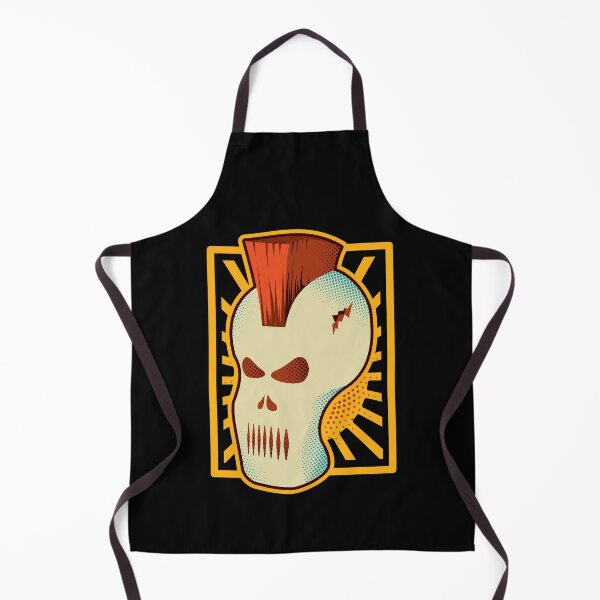 Item preview, Retro Mohawk Skull | Skull Mask designed and sold by DKdesigns27.
