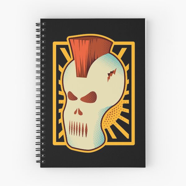 Item preview, Retro Mohawk Skull | Skull Mask designed and sold by DKdesigns27.