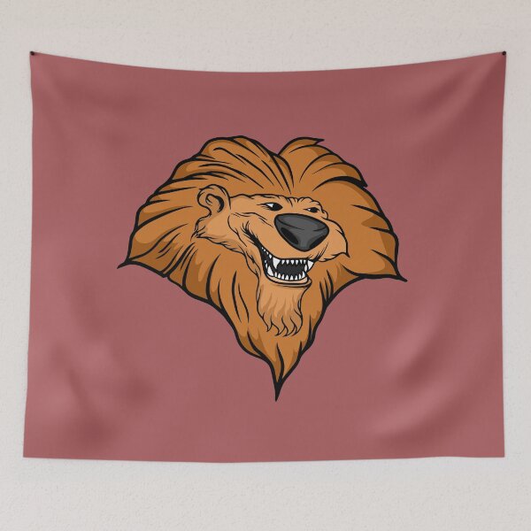 Item preview, Smiling Lion Face designed and sold by Terisdesign.