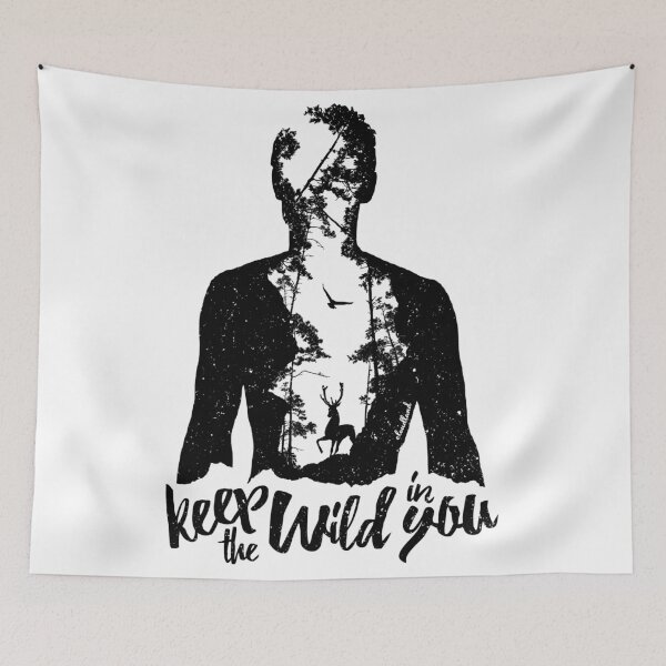 Item preview, Keep the Wild in You designed and sold by cloudland.