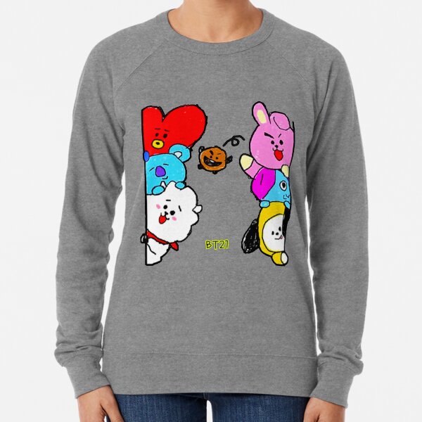 bt21 merch hoodie