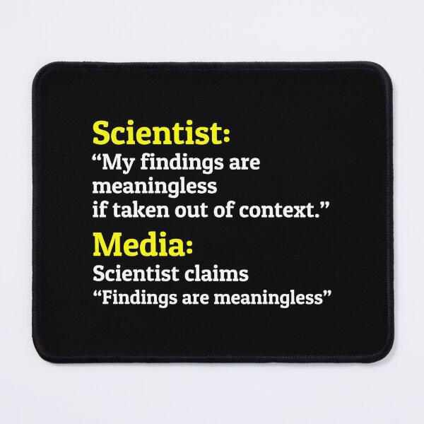 Item preview, Scientist Dad Jokes Media Funny Saying designed and sold by TastefulTees.