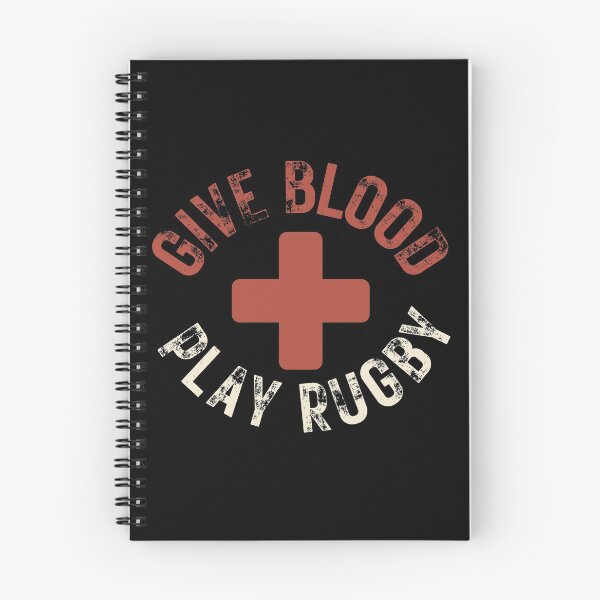Item preview, GIVE BLOOD PAY RUGBY FOOTBALL designed and sold by Mercurial Merkaba.