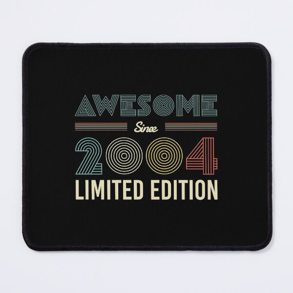 Item preview, Awesome Since 2004 boy girl 18 years 18th birthday designed and sold by Shirt-Kaiser.