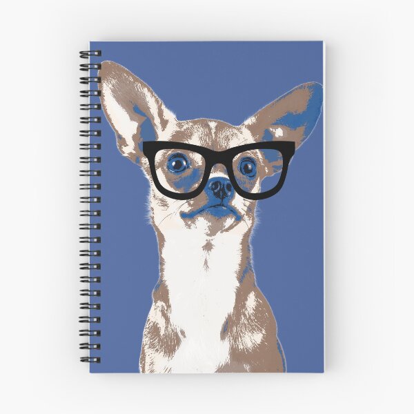 Item preview, Hipster Nerd Chihuahua, Adorable Dog designed and sold by artenvironments.
