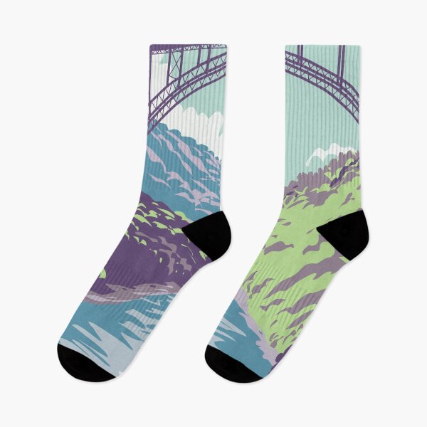 Item preview, New River Gorge National Park West Virginia Bridge Vintage designed and sold by KrisSidDesigns.
