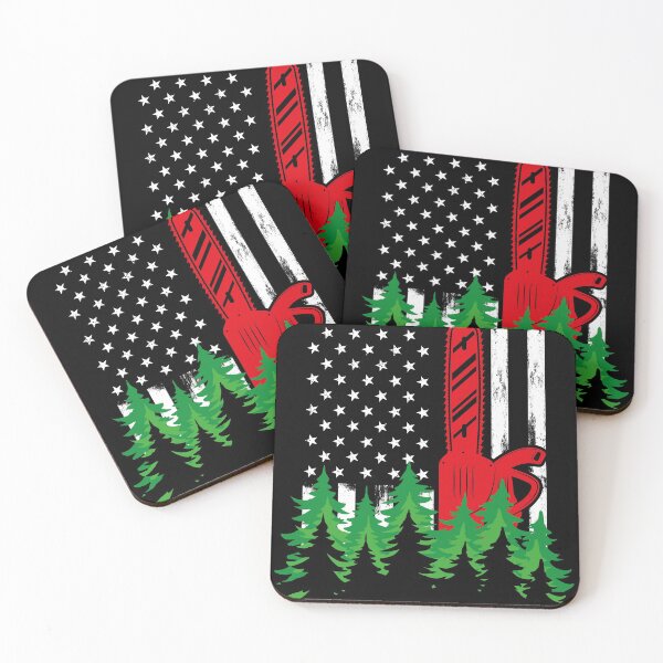 Item preview, Lumberjack Logger American Flag Funny Arborist designed and sold by MakeGoodChoices.