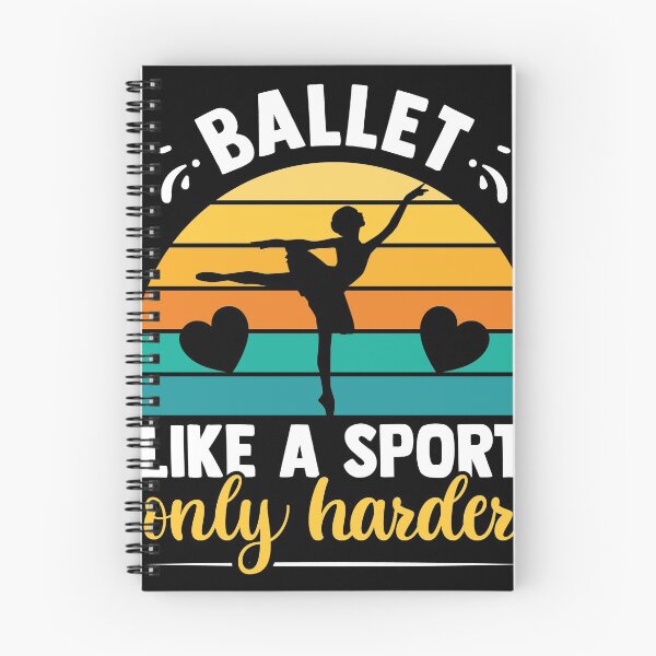 Item preview, Ballet Like A Sport Only Harder Ballerina Dancing designed and sold by MakeGoodChoices.