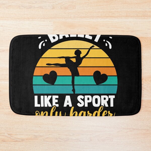 Item preview, Ballet Like A Sport Only Harder Ballerina Dancing designed and sold by MakeGoodChoices.