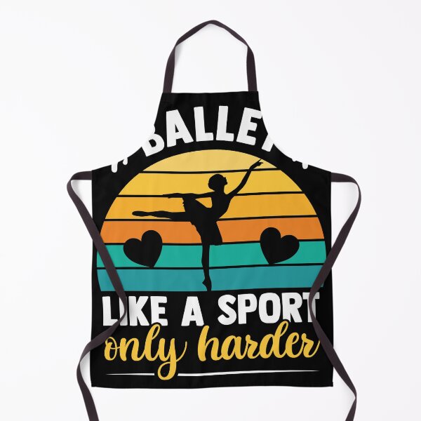 Item preview, Ballet Like A Sport Only Harder Ballerina Dancing designed and sold by MakeGoodChoices.
