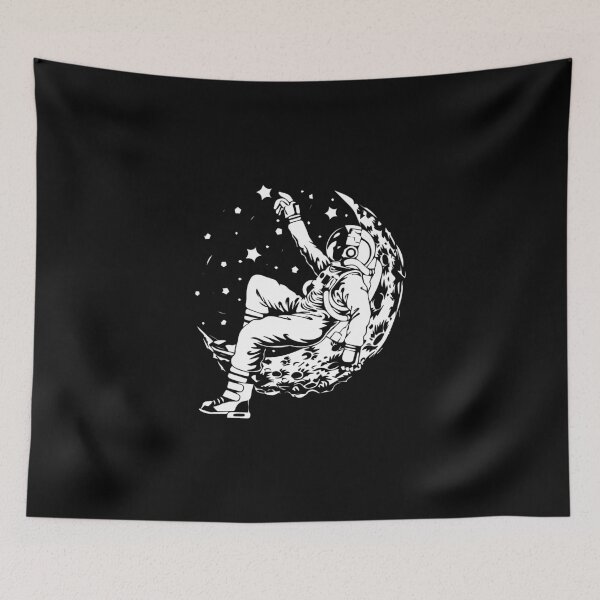 Item preview, Astronaut on the moon designed and sold by InnaPo ⭐⭐⭐⭐⭐.
