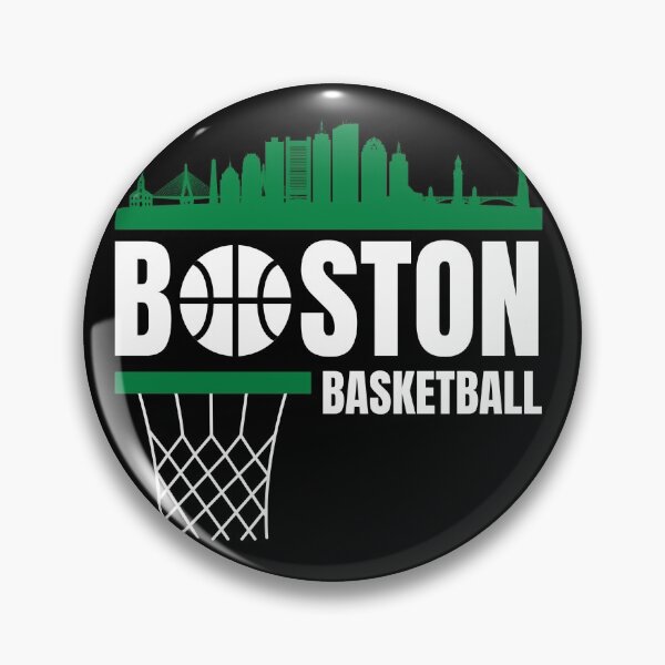 Item preview, Boston Basketball Green/Black/White City Skyline Apparel designed and sold by CameronBischoff.