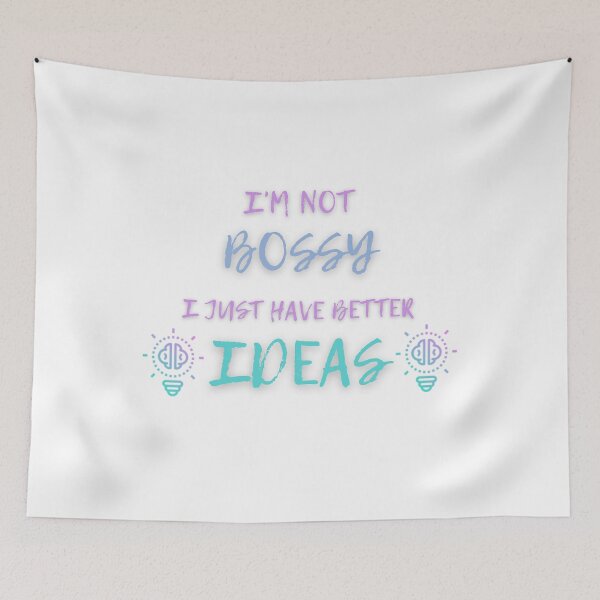 Item preview, I'm not bossy i just have better ideas designed and sold by Douaa_Print.