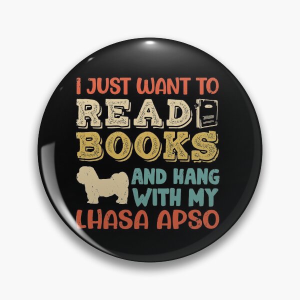 Item preview, Lhasa Apso Dog Dad Mom And Book Lover designed and sold by rafaeltto.