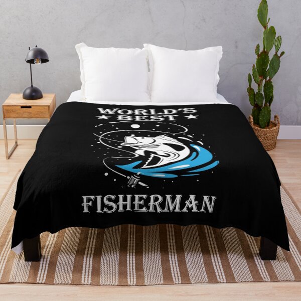 Item preview, Worlds Best Fisherman Funny Fishing Expert Angler designed and sold by MakeGoodChoices.