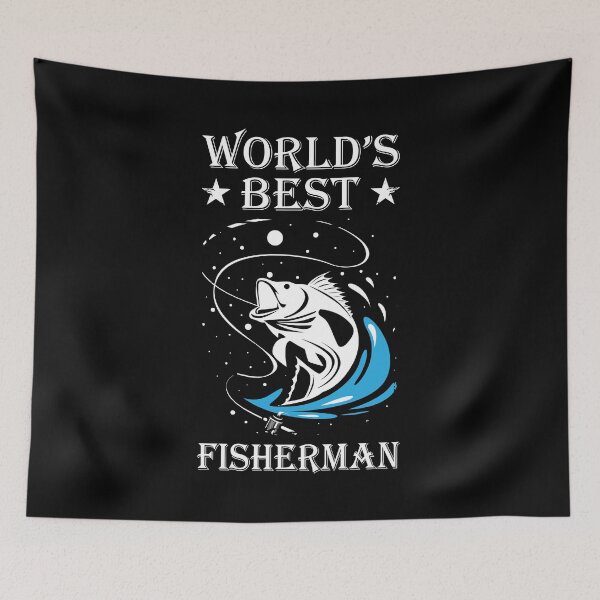 Item preview, Worlds Best Fisherman Funny Fishing Expert Angler designed and sold by MakeGoodChoices.