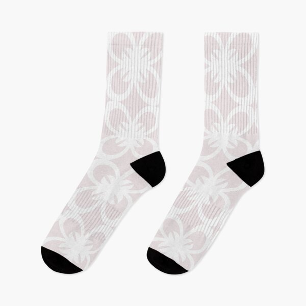 Item preview, Pale Pink and White Minimal Floral Flower Pattern Pairs DE 2022 Popular Color Crystal Clear DE6008 designed and sold by ColorOfTheYears.