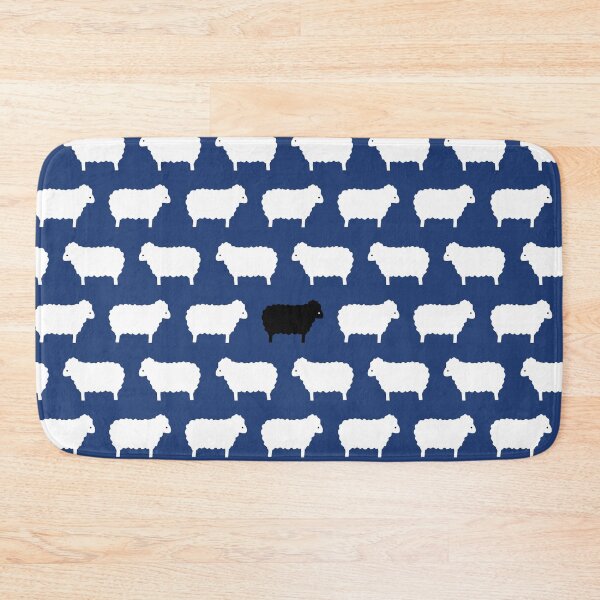 Item preview, Black Sheep Sweater Pattern Blue designed and sold by Identity Club Co.
