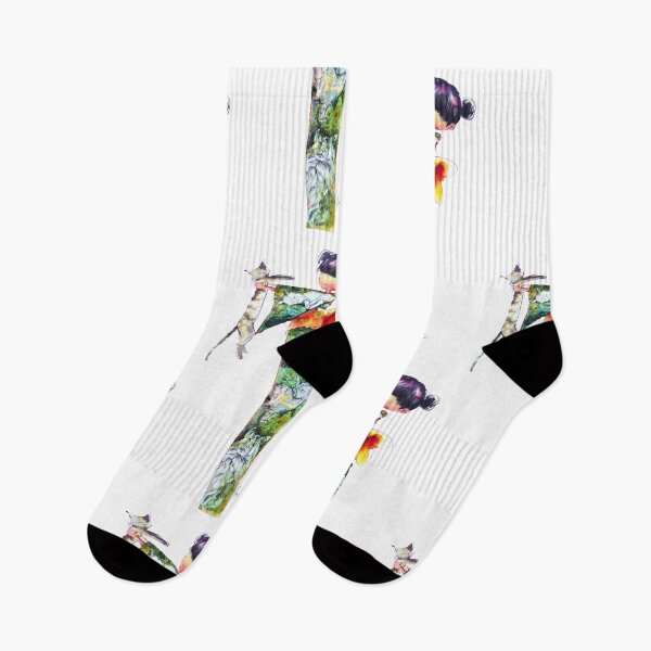 Item preview, Japanese with cats designed and sold by PinceauDansant.