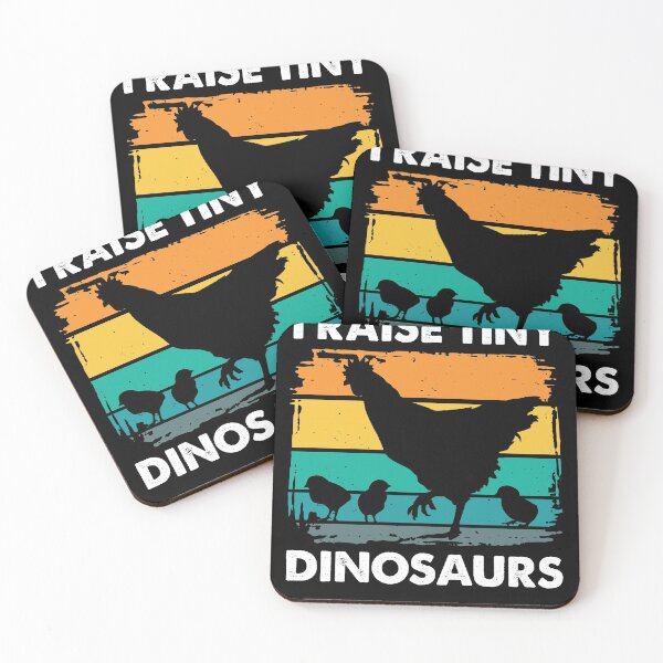 Item preview, I Raise Tiny Dinosaurs Vintage Chicken Farmer designed and sold by MakeGoodChoices.