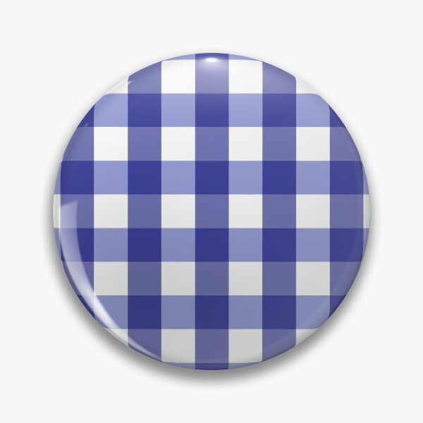 Item preview, Gingham Plaid Pattern (blue/white) designed and sold by Design Minds Boutique.