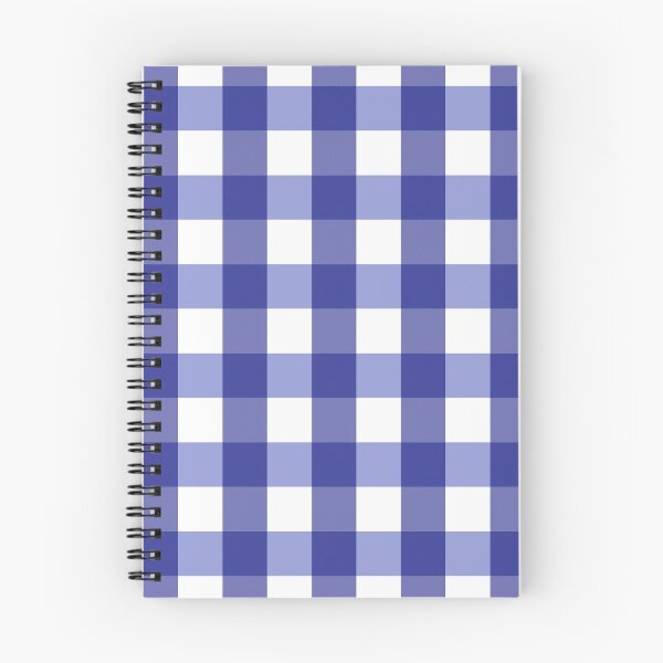 Item preview, Gingham Plaid Pattern (blue/white) designed and sold by Design Minds Boutique.
