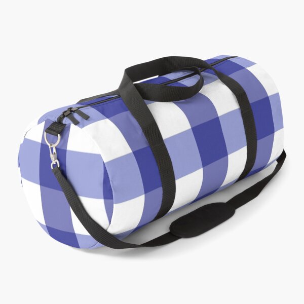 Item preview, Gingham Plaid Pattern (blue/white) designed and sold by Design Minds Boutique.