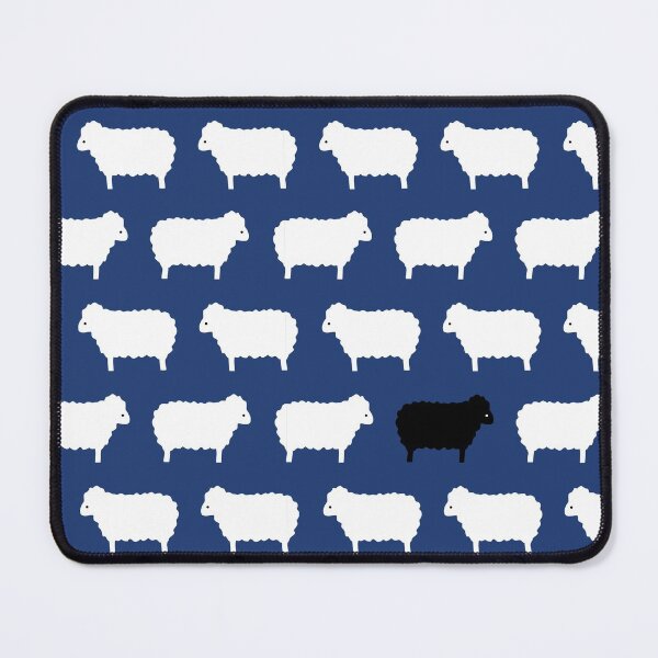 Item preview, Black Sheep Sweater Pattern Blue designed and sold by Identity Club Co.