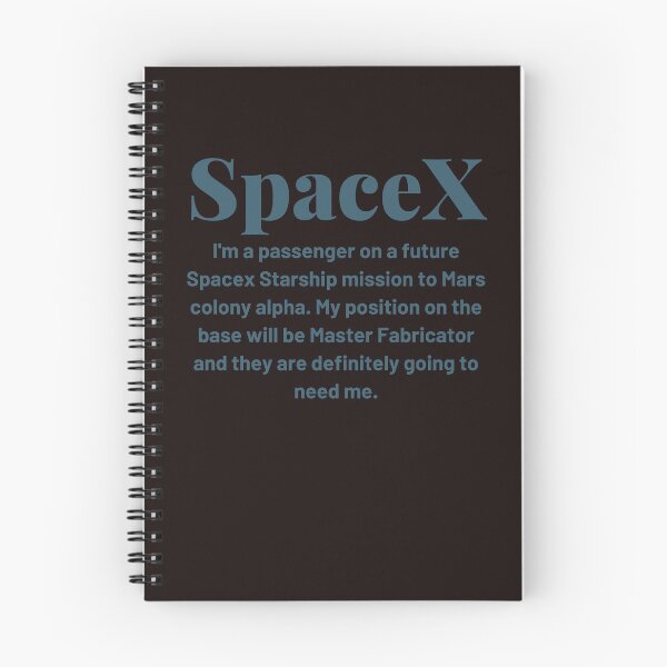 Item preview, Spacex masterfabricator designed and sold by wildwesdesigns.