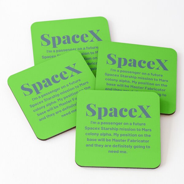 Item preview, Spacex masterfabricator designed and sold by wildwesdesigns.