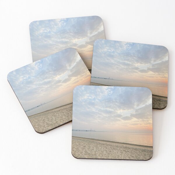 Item preview, Mackinaw Bridge at Sunrise designed and sold by Awaters14.