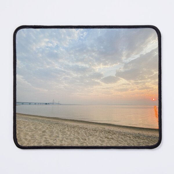 Item preview, Mackinaw Bridge at Sunrise designed and sold by Awaters14.
