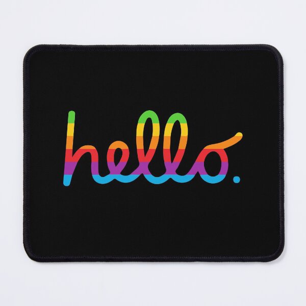 Item preview, Hello - Rainbow designed and sold by Store-Designify.