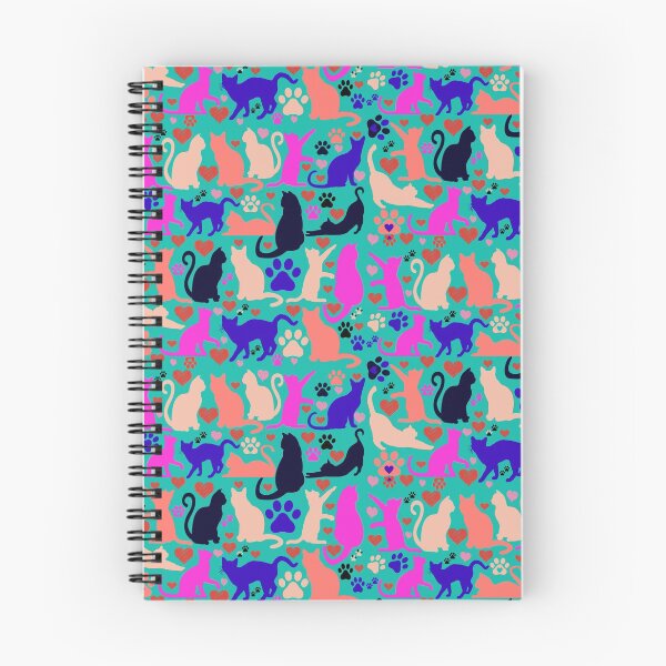 Item preview, Pattern of cats designed and sold by Layla Art.
