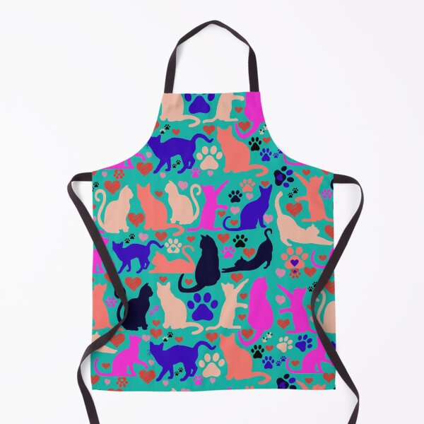 Item preview, Pattern of cats designed and sold by Layla Art.