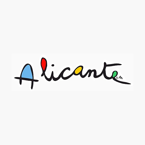 Alicante en colores Lámina fotográfica
