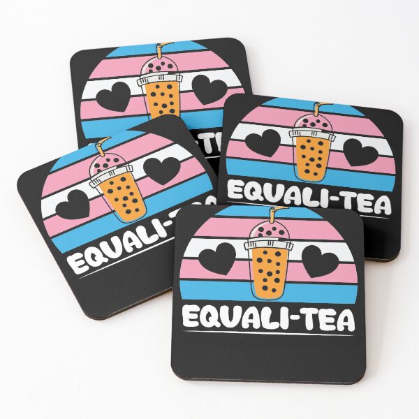 Item preview, Equalitea Transgender Boba Bubble Milk Tea Trans designed and sold by MakeGoodChoices.
