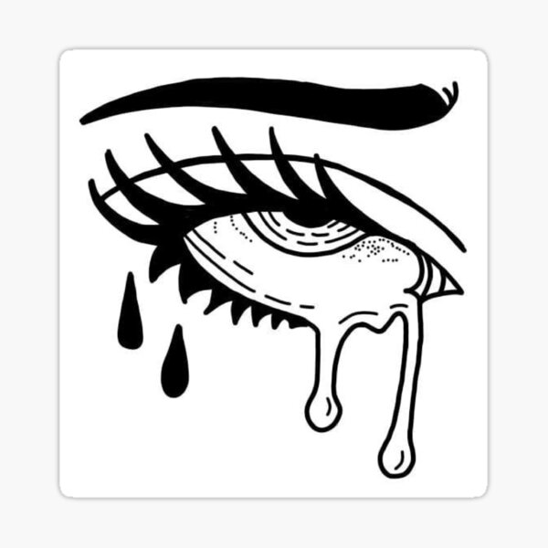Item preview, Grunge Crying Girl designed and sold by PourElla.