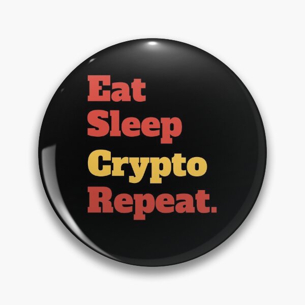 Item preview, Copy of Eat Sleep Crypto Repeat | Funny Quote designed and sold by Cardinal Designs.