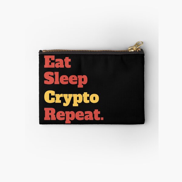 Item preview, Copy of Eat Sleep Crypto Repeat | Funny Quote designed and sold by Cardinal Designs.